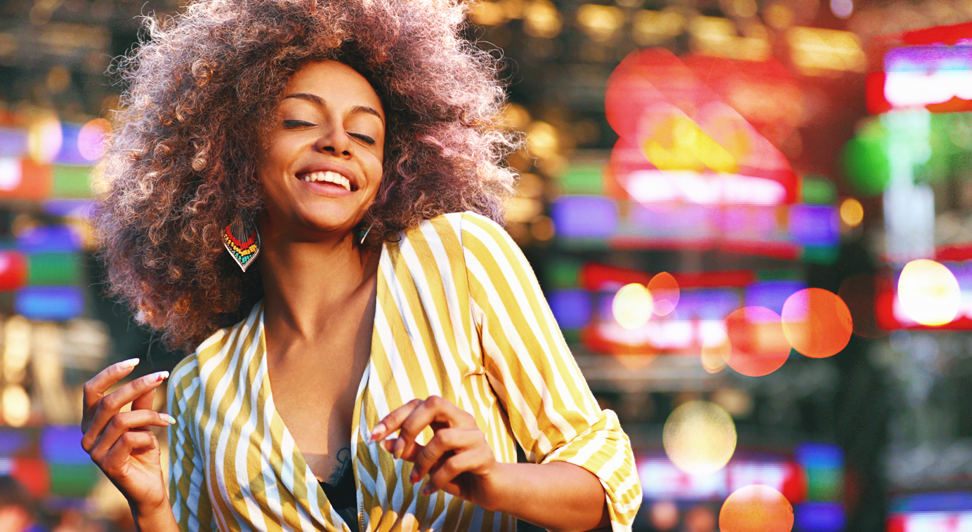 Black Woman Dancing At A Concert Go Magazine