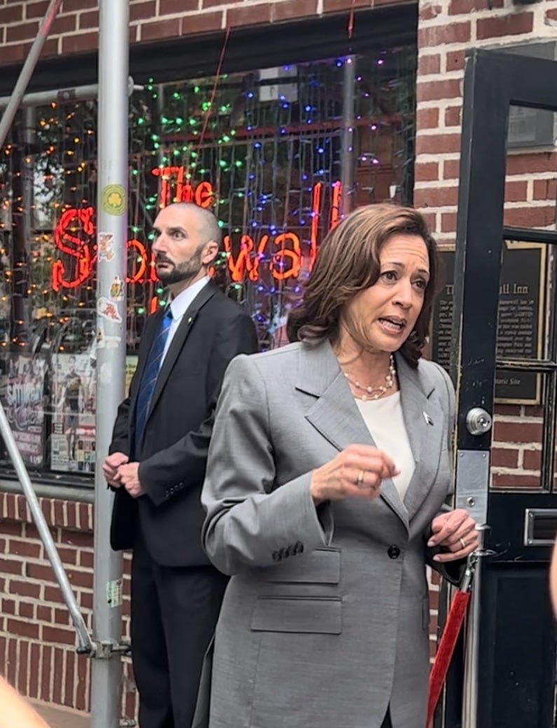 GO Was There: Kamala Harris Visited The Stonewall Inn - GO Magazine