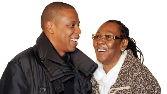 Jay-Z and Gloria Carter on the rapper's birthday