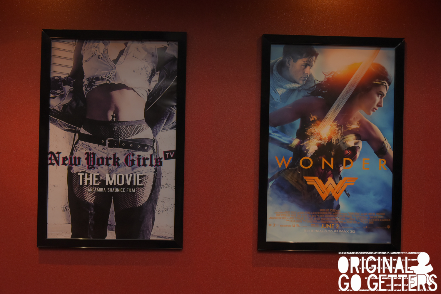 Official movie poster located inside Cinepolis Chelsea