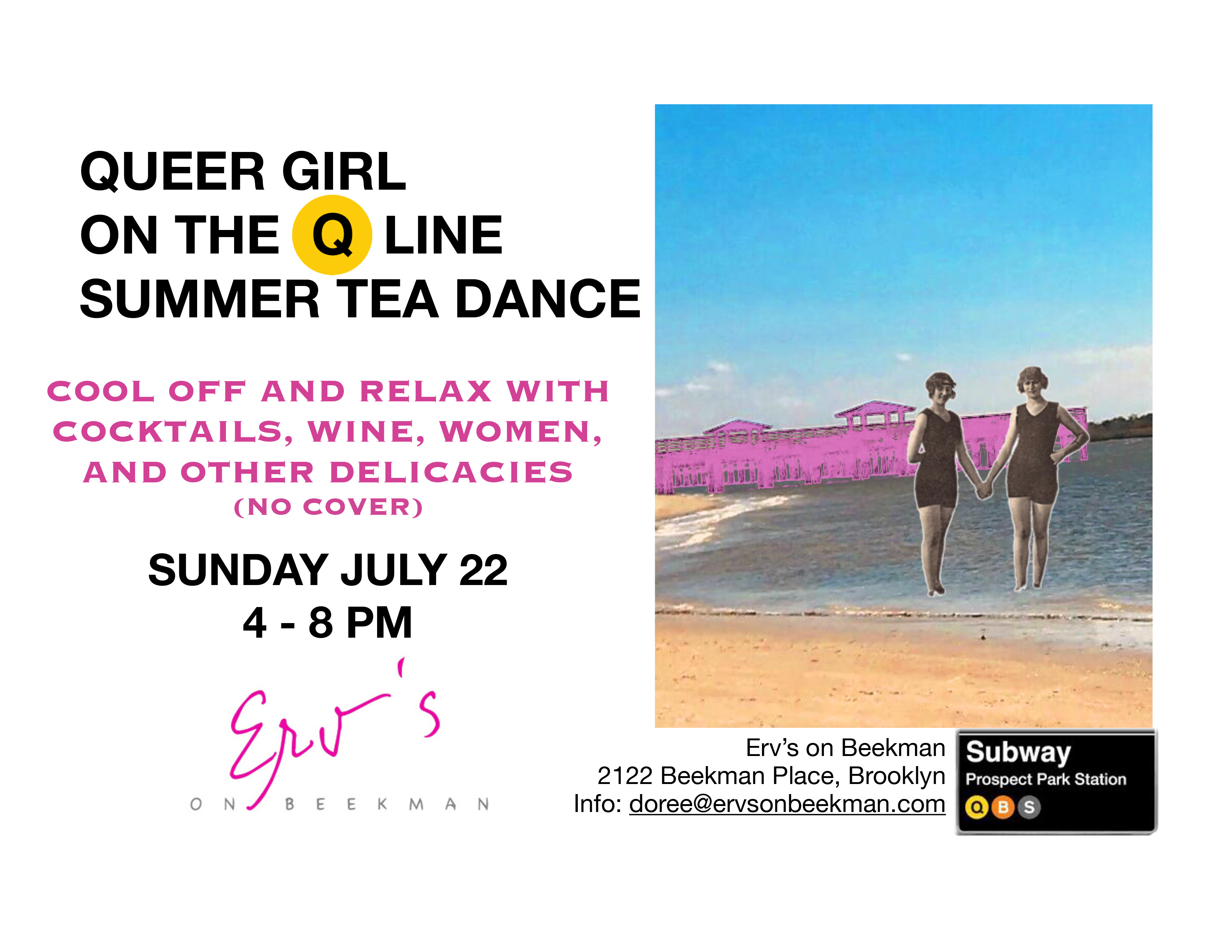 Queer Girl on the Q Line Summer Tea Dance GO Magazine