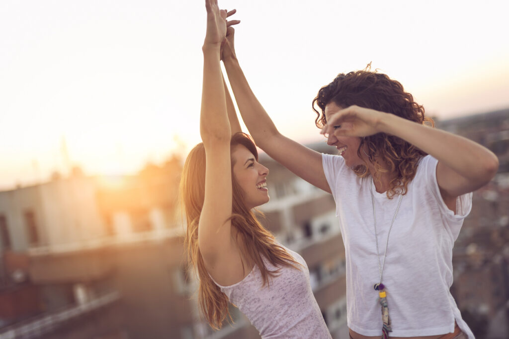 Couple Dancing During Pride Month