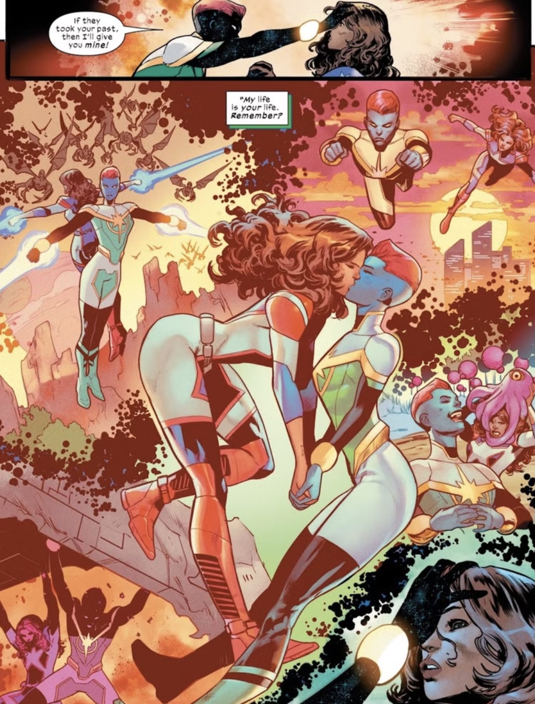 Page from Marvel Comics' "Utimates #8"