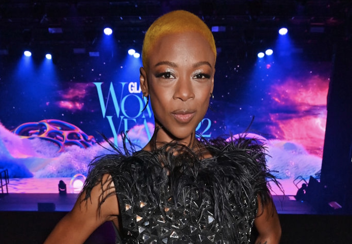 Samira Wiley looks into camera