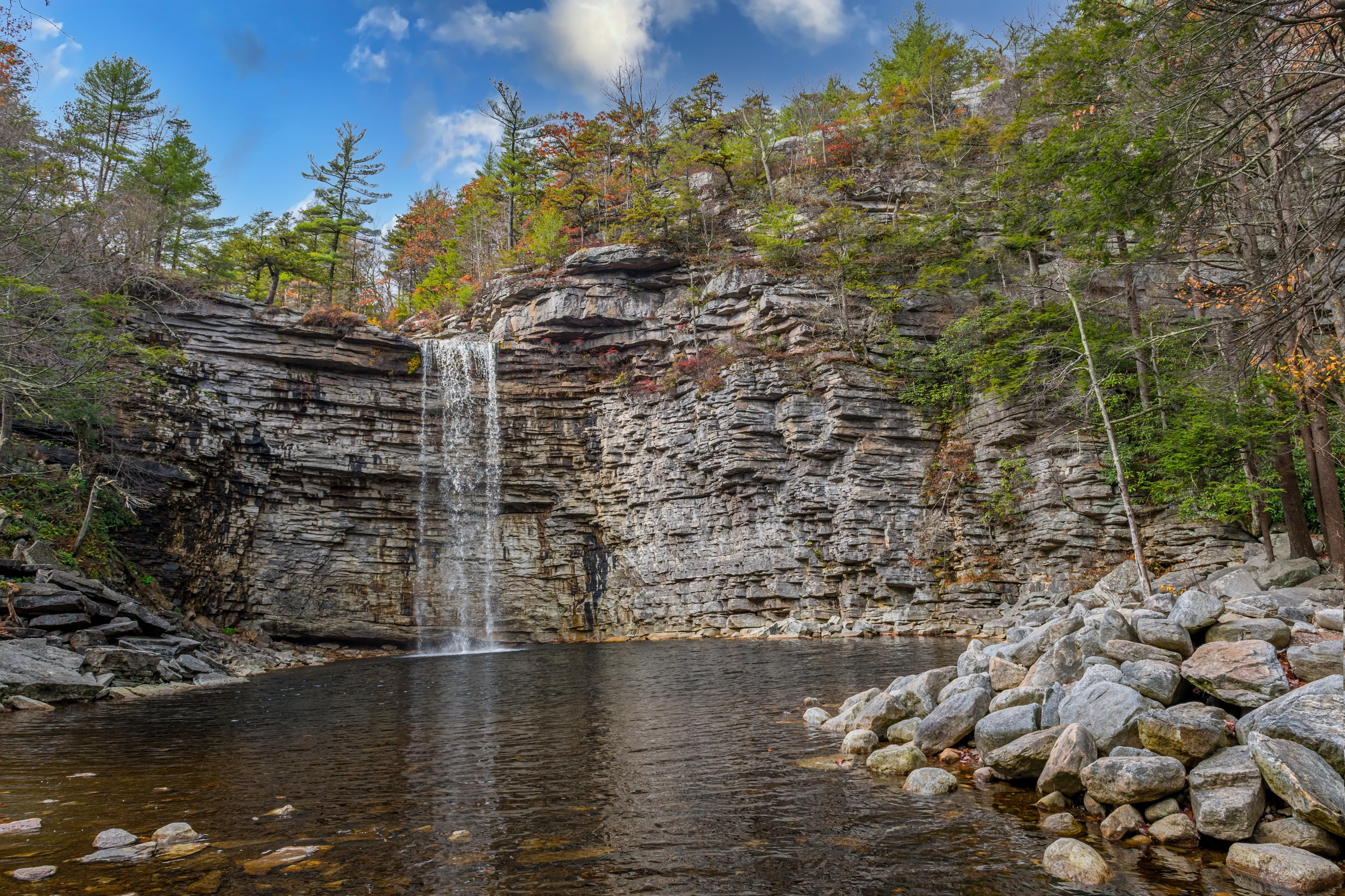 Waterfall near New Paltz, New York