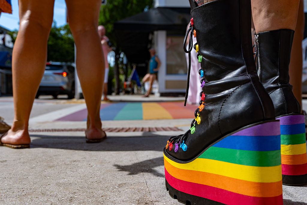 Orlando Artists Fill Parking Lot With Color In Protest Of Rainbow Crosswalk Ban