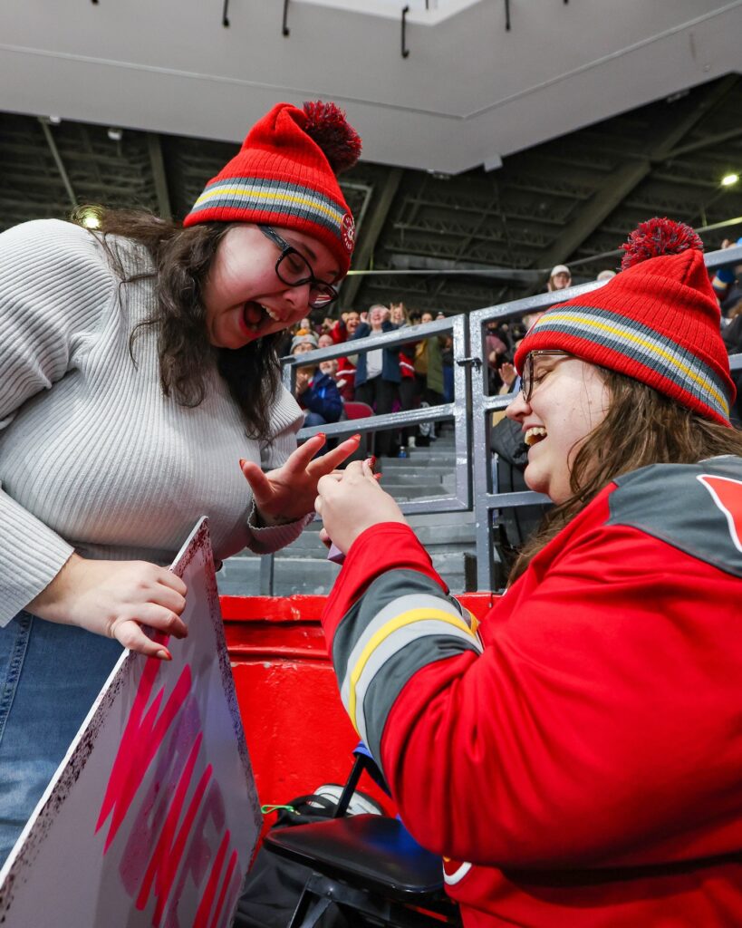 Lesbian Couple’s Surprise Proposal Wins Over Ottawa Crowd During PWHL Home Opener