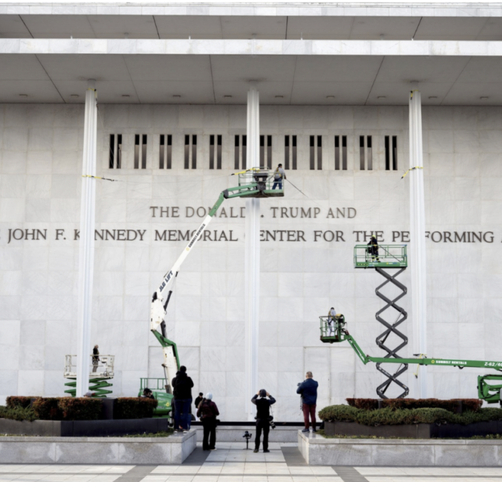 Openly Gay President Of Kennedy Center Seeks $1M From Musician Who Canceled Holiday Concert After Trump’s Name Added To Building – Artist Boycotts Continue
