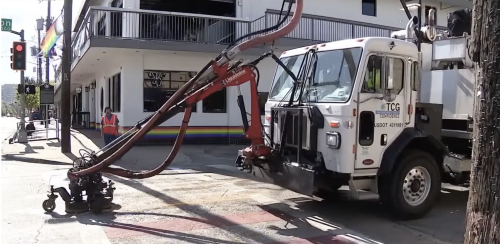 Dallas Crews Erasing Rainbow and BLM Crosswalks On Governor’s Orders