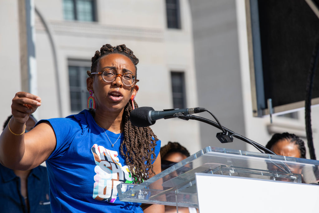 HRC’s Kelley Robinson Warns 2026 Election Losses Could Set LGBTQ+ Rights Back ‘Generations’