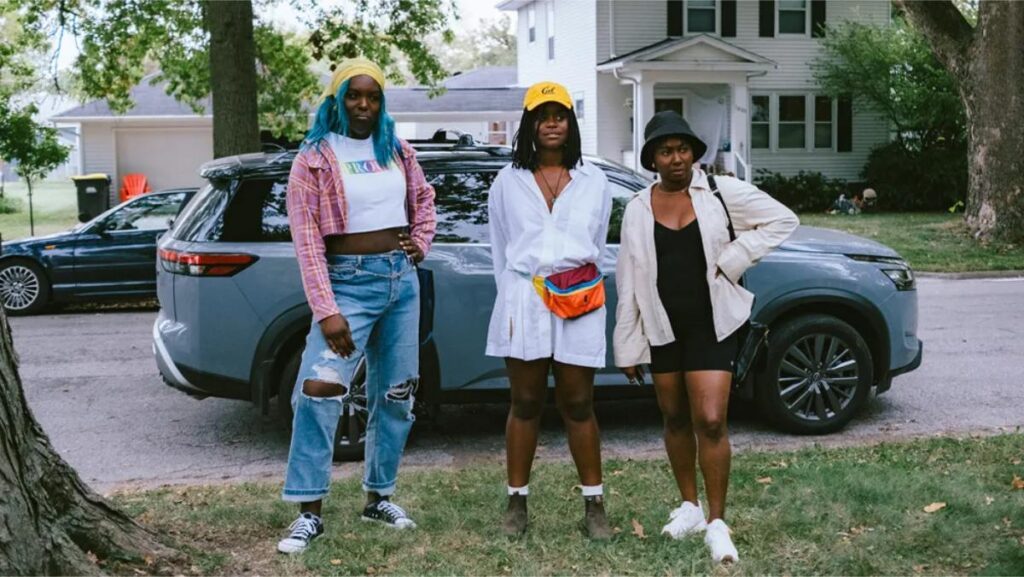 Dezi Bing, Denée Benton, and Sasha Compère in 'Dreams in Nightmares.'