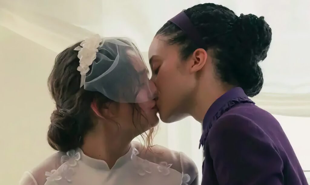 ‘The Testaments’ Actors Open Up About That Finale Lesbian Kiss