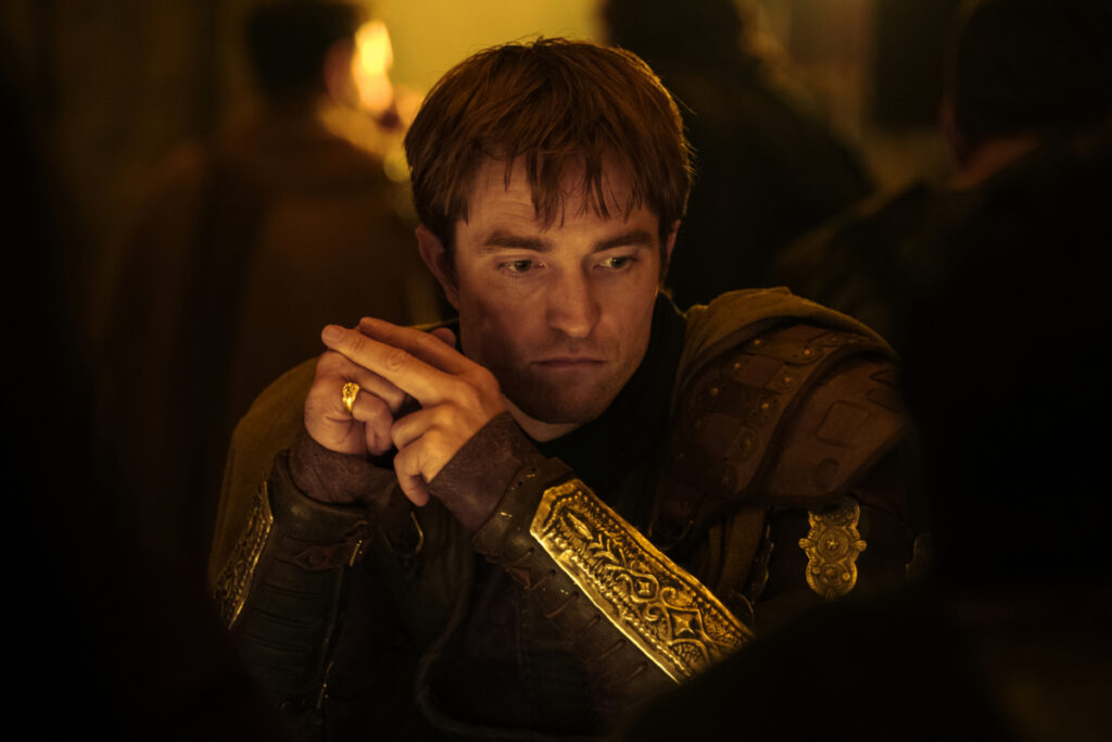Robert Pattinson is Antinous in 'The Odyssey.' Photo courtesy of Universal Pictures
