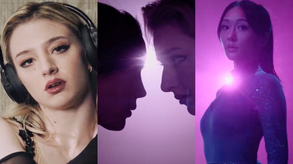 Amber Glenn & Lena Lemon’s Lesbian ‘Heated Rivalry’ Video Is the Sapphic Retelling We Deserve