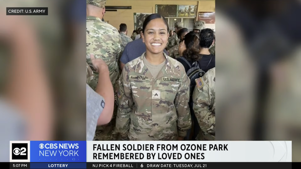 ‘She Died for This Country’: Queer Soldier Angel Rampersad Remembered After Death in Iranian Attack
