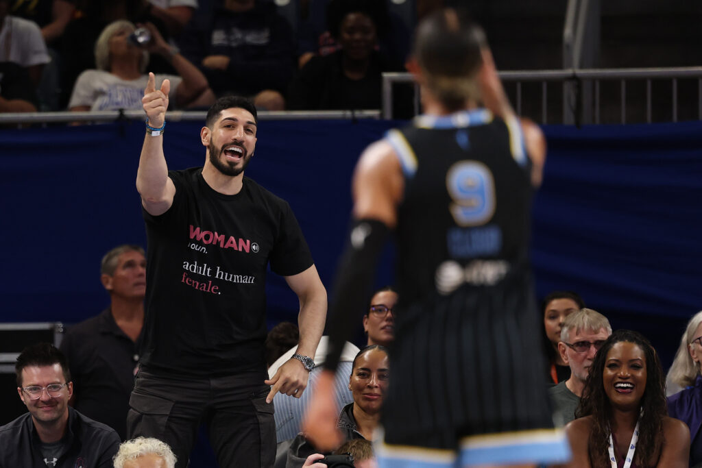 Enes Kanter Freedom Ejected From WNBA Game After Natasha Cloud Confrontation