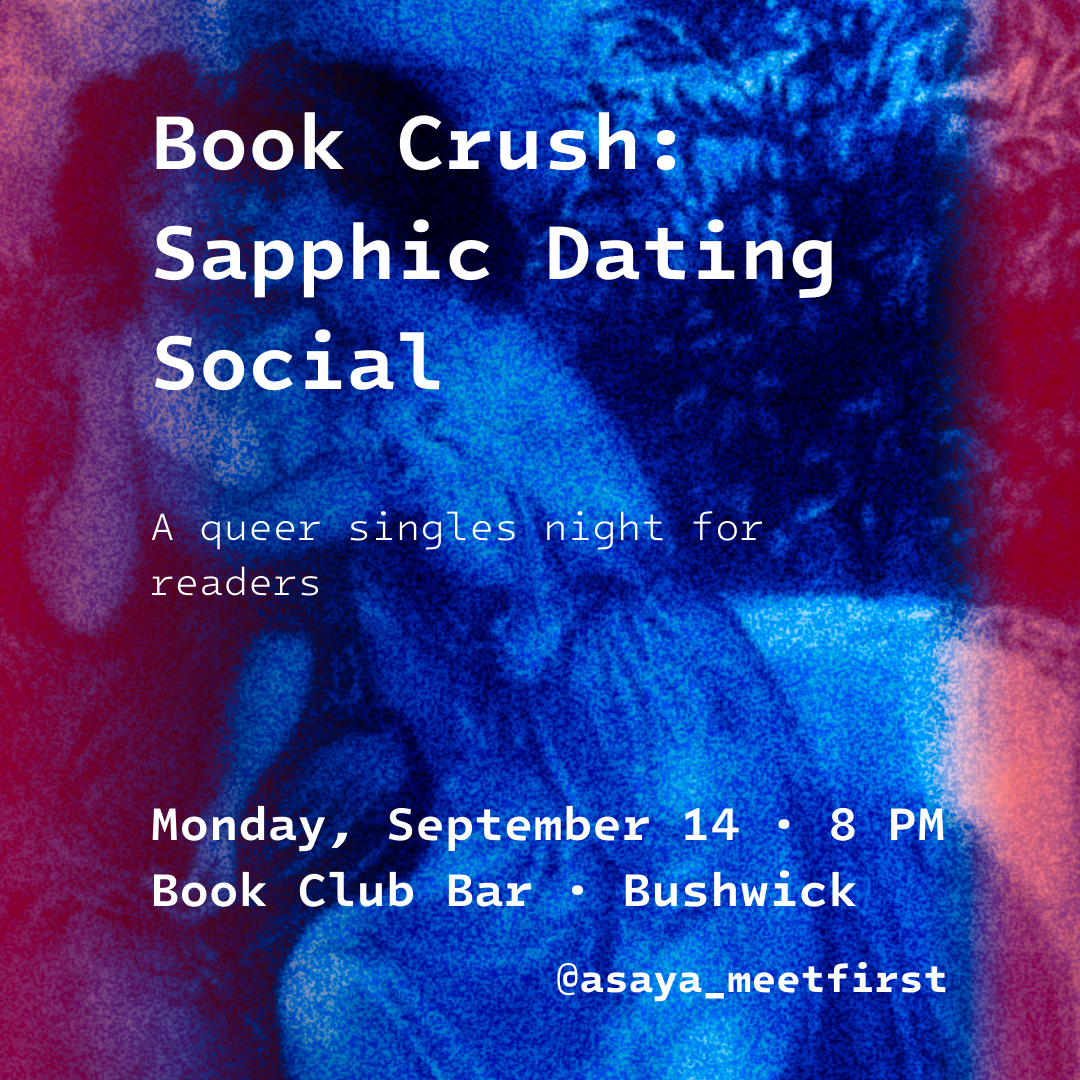 Book Crush: Sapphic Dating Social at Book Club Bar Bushwick