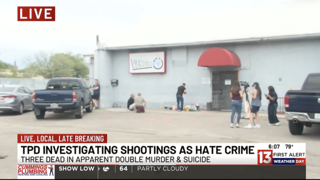 Two Killed Outside Tucson Gay Bar in Suspected Hate Crime