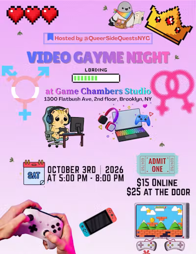 Queer Video Gayme Night