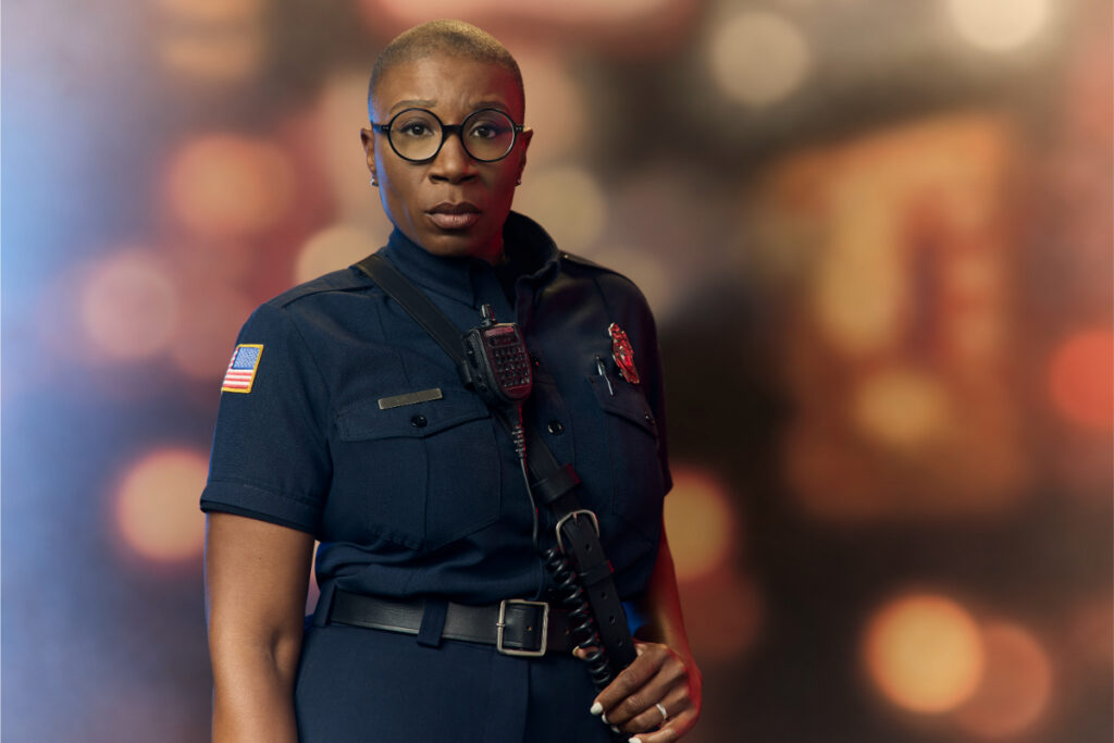 Aisha Hinds as Hen. Photo by Disney/Justin Stephens