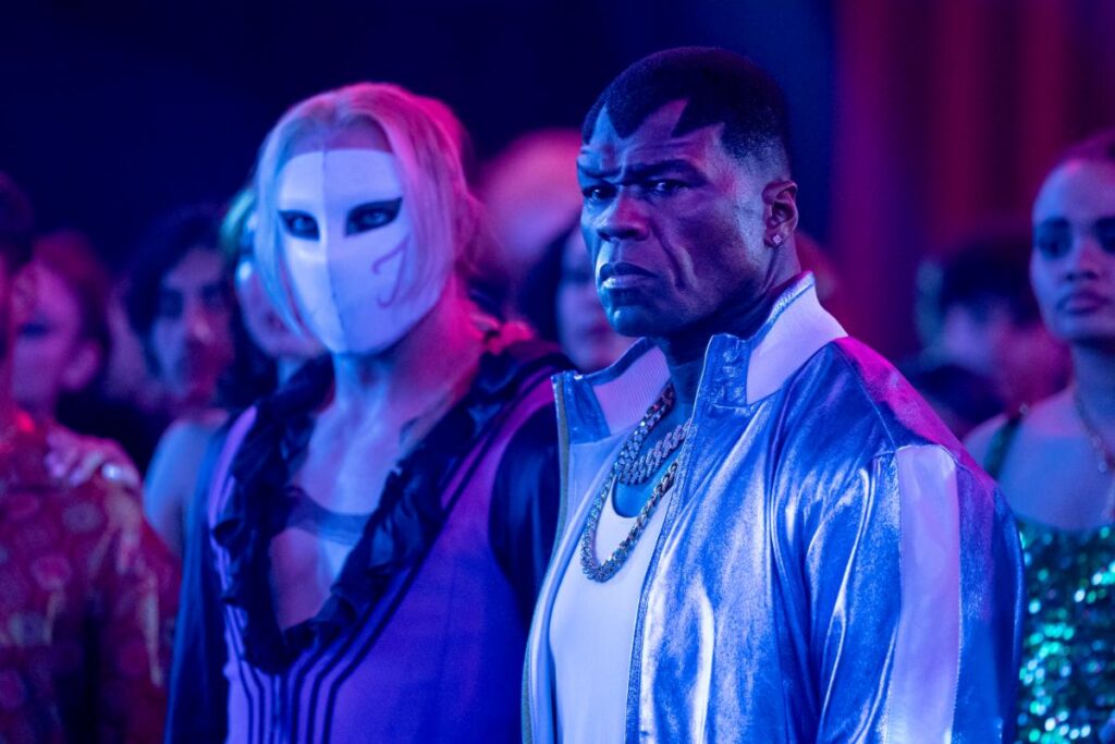 Orville Peck, left, and Curtis "50 Cent" Jackson star in “STREET FIGHTER.” Photo courtesy of Paramount Pictures