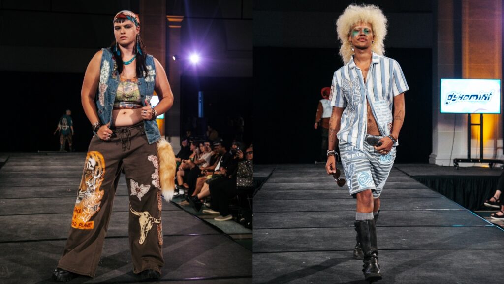 DYKEMINT on the runway. Photos by Zenobia Philipp.