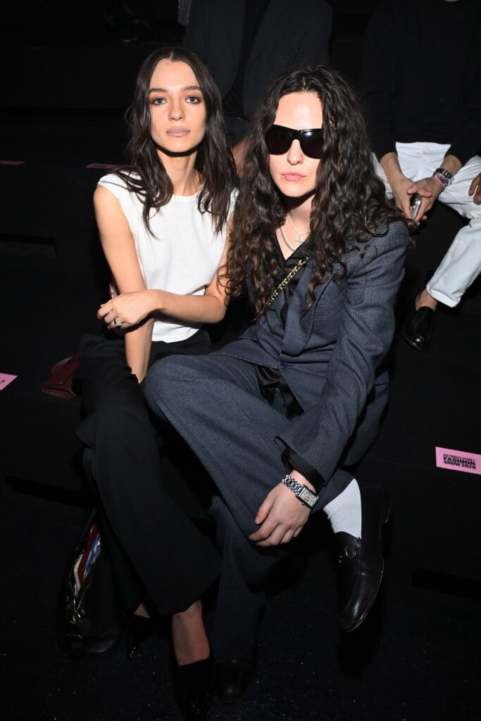 Esmé Creed-Miles and Daisy Maybe attend the Victoria's Secret Fashion Show 2026. Photo by Michael Buckner/WWD via Getty Images