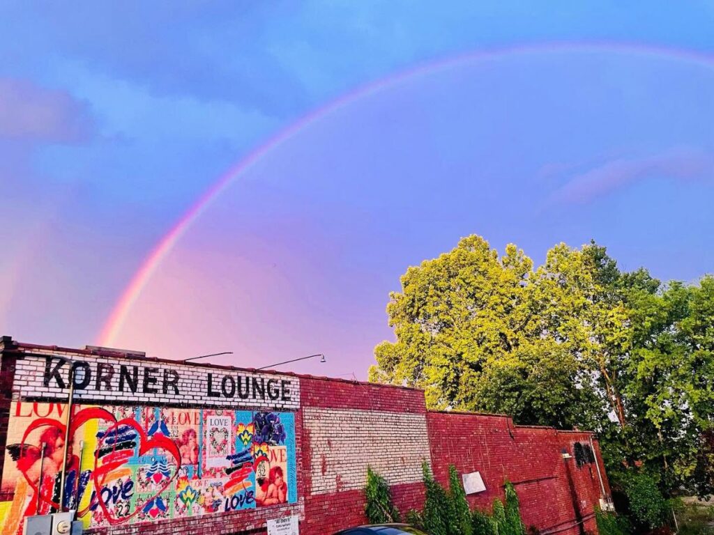 The back of Korner Lounge. Photo courtesy of Korner Lounge